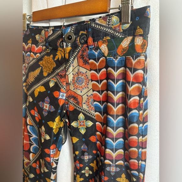 Desigual multicolor asymetric trousers style Holly size 38 EUR 8 USA 0326 - Picture 5 of 13